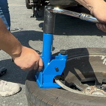HKTE Manual Tire Bead Breaker for Aluminum Wheels, ATV Tires, Tractors, Trucks, Cars, and Heavy-Duty Tire Repair – Handle Design with U.S. Patented - color: Manual Tire Bead Breaker with handle