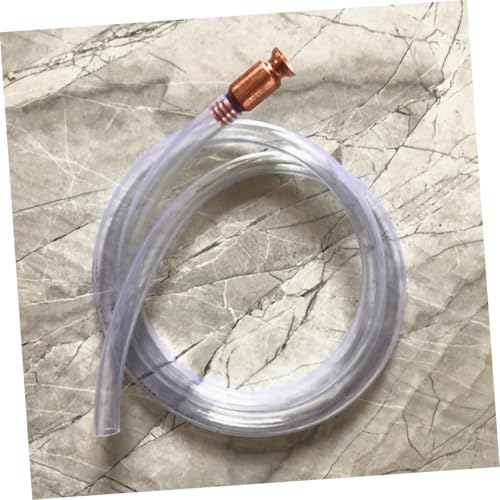 Luxshiny 1set Convenient Automotive Maintenance Siphon Pump for Water Fuel Siphon Hose Oil Transfer Hose Connector Clamp and Switch Kit