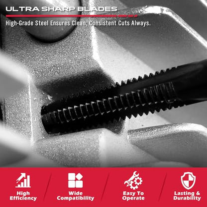 SEDY SAE Thread Repair Helicoil Kit - 131PC with HSS Drill Bits, Inserts, Taps, and Breakoff Tools for Rethreading on Metal, Engine, Pipe Repair - Sizes 1/4" 5/16" 3/8" 7/16" 1/2" - size: 131-Pc SAE Classic Kit