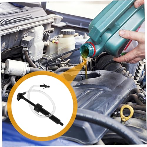 1set Siphon Pump Kit for Fluid Transfer Manual Hand Pump for Oil Brake Fluid and Antifreeze Siphon Hose for Automotive and Home Use