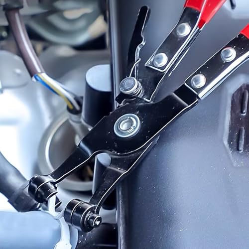 Hose Clamp Pliers Heavy Duty Hose Clamp Removal Tool Clamp Pliers Set Flexible Hose Clamps Plier Non Slip Handle for Clamping Twisting Welding