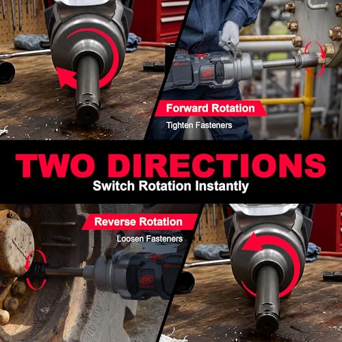 Ingersoll Rand W9691 Cordless 1" High-Torque Impact Wrench with 2" Extended Anvil - size: Extended Anvil, style: Tool Only