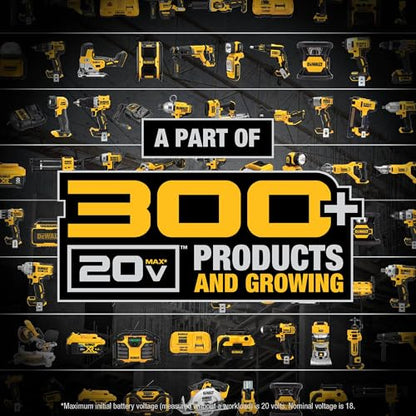 DEWALT 20V MAX Impact Driver, Cordless, 3-Speed, Battery and Charger Included (DCF845P1) - style: 20V MAX Impact Driver Kit