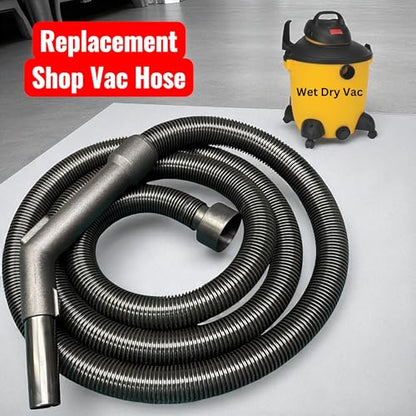 Maresh Products Compatible Replacement for Some Shop Vac & Ridgid Style Vacuum Cleaners Commercial Grade Hose with Tool Set, Has 2 1/4" Machine End Coupling & Uses the Standard 1 1/4" Hose Attachments - size: 7 Piece Set with 12' Hose