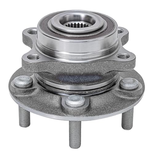 Detroit Axle - 2 Front Wheel Bearing Hubs for 2013-2020 Ford Fusion, Hub Bearing Lincoln MKZ Ford Police Responder SSV Plug-in Hybrid, Replacement Wheel Bearing and Hubs Assembly Set - style: 512498 x2/Pair