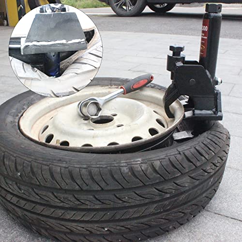 BESTOOL Manual Tire Bead Breaker Tool Adjustable Hammer Tires Changer for ATV Tire Operation - color: black