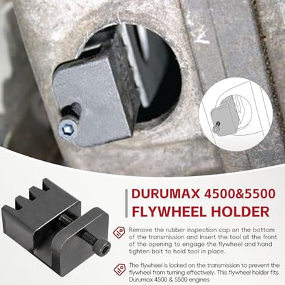 Sunluway 22100 Flywheel Locking Tool with 36mm 3/4" Drive Harmonic Balancer Socket for 6.6L Duramax Engine
