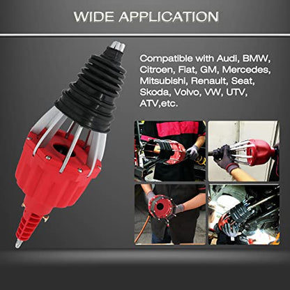 ReluxGo Automotive Universal Pneumatic CV Joint Boot Installation Tool CV Boot Expander Rod Spreader Installation Removal Tool Kit Compatible with Audi, BMW,Mercedes, UTV, ATV