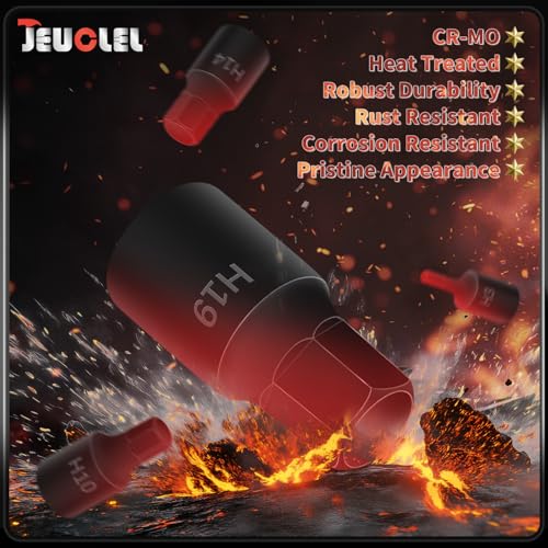 14Pcs Impact Grade Allen Bit Socket Set, Hex 1/2" 3/8" 1/4" Drive | Metric Hex Drive Socket Kit, Heavy Duty Hex bit, Screwdriver Adapter, Hand Repair Tool, Cr-Mo, Socket Wrench, Head Drill - size: 14PCS | Metric Set