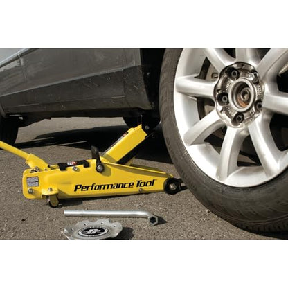 Performance Tool W1640 2-1/2 Ton Garage Jack, (5,000 lbs.) 5-15.5-Inch Lift, Swivel Casters, For Cars/Trucks - style: 2-1/2 Ton (5,000 lbs)