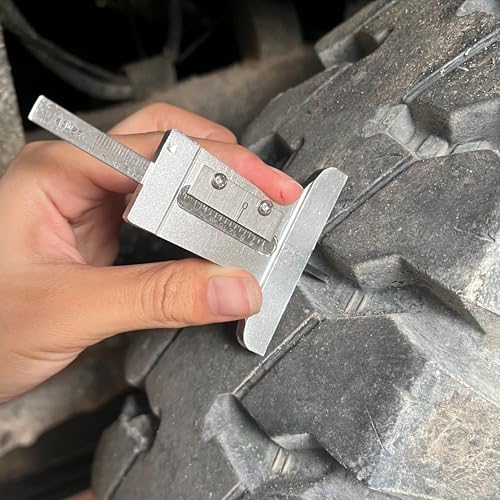 Car Truck Tire Depth Checker Tyre Tread Gauge Stainless Steel 0~32nds Caliper Measure Tool