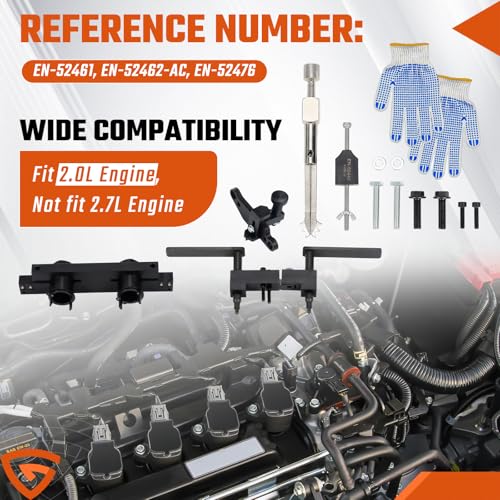 Engine Camshaft Locking Timing Tool Kit Compatible with Buick Envision | Fit For Cadillac XT4 2.0LT LSY, fit for Chevrolet Silverado 2.0L LSY Engine, Replaces# EN-52436 EN-52461 EN-52462 EN-52476