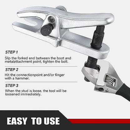 ATPEAM Universal Ball Joint Separator | Heavy Duty Remover Tool for Separating Arms, Tie Rods, and Ball Joints on Cars, Trucks, ATVs