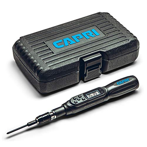 Capri Tools Digital Torque Screwdriver, Dual Direction, 1.77-35.39 in. lbs./20-400 cNm/2.04-40.82 kg-cm, 26000 - size: 1.77-35.39 in-lbs / Digital