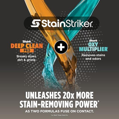 Shark CarpetXpert | Upright Carpet, Area Rug & Upholstery Cleaner | Carpet Shampooer with StainStriker Handheld Tough Stain Eliminator | Removes Tough Stains & Odors | 3 Cleaning Tools | White | EX201 - style: CarpetXpert + StainStriker