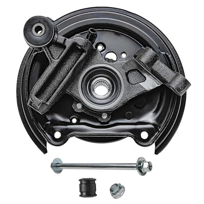 Detroit Axle - Rear Steering Knuckles & Hub Bearings Shock Absorbers Replacement for 2003 2004 2005 Subaru Forester - 4pc Set - size: 4AU48644/Kit