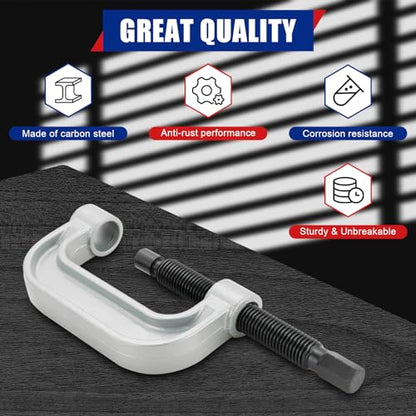 NYXOVA Ball Joint Removal Installation Tool, Heavy Duty Ball Joint Press Kit & U Joint Removal Tool with 4 Wheel Drive Adapters for Most 2WD and 4WD Cars Light Trucks