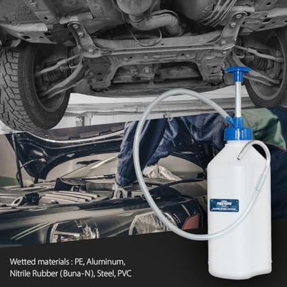 FIRSTINFO 1.05 Quart (1 Liter) Multi-Purpose Oil Transfer Pump | Made in Taiwan, Precise Fluid Dispensing in Tough-to-Reach Confined Spaces in Tools, Equipment, Machinery and Vehicles, A1122