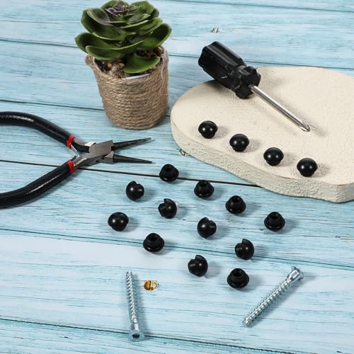 12 PCS Hydraulic Jack Oil Plug, Rubber Hydraulic Oil Filler Plug Bung Floor Jack Parts for Automotive Reservoir Fill Hole
