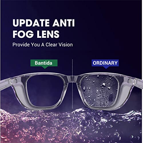 Safety Glasses Anti-Fog Goggles Protective Eyewear Anti Blue Light Protection Glasses For Women And Men - color: Purple
