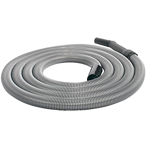 16 Ft. Premium Shop Vacuum Extension Hose with 2 tank adapters and 1.25" curved end - size: 16 Ft. Hose