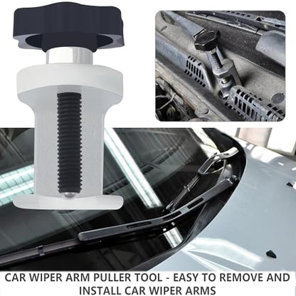 Stacool Car Windshield Wiper Arm Removal Tool - Carbon Steel Wiper Arm Puller with Adjustable Knob for Quick Disassembly & Installation -Windshield Wipers Puller Tool Compatible with Acura/Honda - color: Wiper Arm Puller