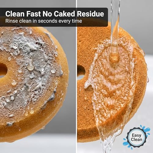 TCP Global 8" Orange Foam Buffing Pad Extra Coarse Cutting Polish Hook and Loop Backing - Buffing Pad for Automotive, Marine, Truck, RV & Compound Cutting - color: Yellow