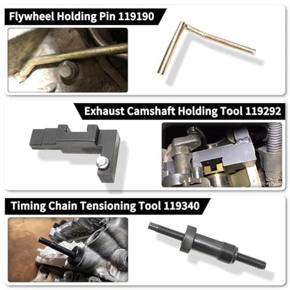 DPTOOL Camshaft Timing Tool Kit Compatible with BMW 318I 320I 316I E87 E46 E60 E90 E85 N42 N46 N46T Engines