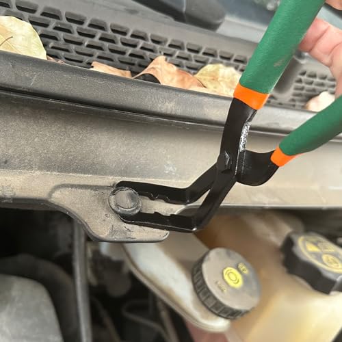 SPEEDWOX Trim Clip Pliers 90 Degree Pliers Clip Removal Pliers Automotive Repair Hand Tool Clip Removal Tool Applicable for Most Cars Repair Kit Professional Metal Auto Repair Tool Universal for Car - size: 90 degree