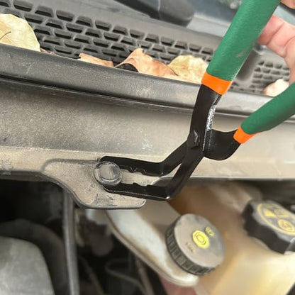 SPEEDWOX Trim Clip Pliers 90 Degree Pliers Clip Removal Pliers Automotive Repair Hand Tool Clip Removal Tool Applicable for Most Cars Repair Kit Professional Metal Auto Repair Tool Universal for Car - size: 90 degree