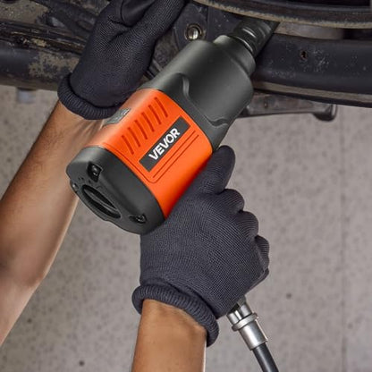 VEVOR Air Impact Wrench, 1/2" Drive Pneumatic Impact Wrench Up to 1100 ft-lbs Reverse Torque, 7500RPM 4-Speed Adjustable & Lightweight Pneumatic Gun for Auto Repairs and Maintenance - style: 1/2" 1100 ft-lbs