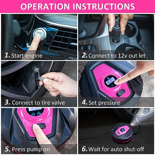 Car Emergency Kit with Portable Air Compressor - Roadside Emergency Kit for Vehicles, Winter Car Safety Roadside Assist Kit, Emergency Car Kit for Teen Girl and Ladies M-75 - size: 75pcs