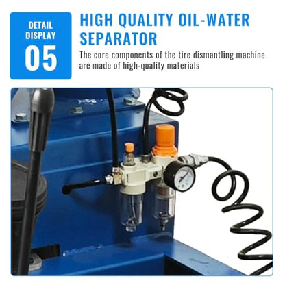 TCE Tire Changer Machine with Bead Blaster Rim Clamp 24" Set Item | Tire Changer Wheel Changers Machine - size: Tire Changer Machine with Bead Blaster Rim Clamp