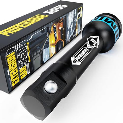 3/4" Drive Impact Extension Bar, 6 Inch Length Socket Extension, CR-V Steel, Narrow and Deep Areas in Household Haintenance, Trucks Tractors Repair or Industrial Operations - size: 3/4" 6-Inch