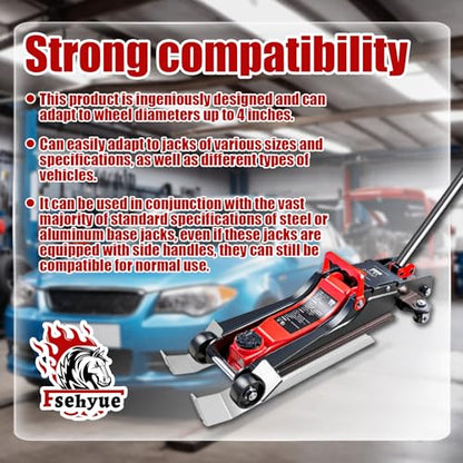 Floor Jack Holder Holds Most Standard Floors Jacks Aluminum Suitable for Enclosed Race Trailer Mounted Stabilizer