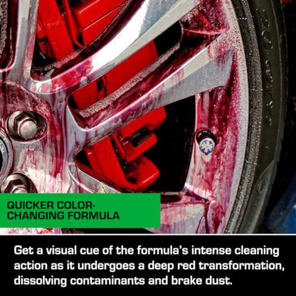 Ethos Wheel Cleaner - Car Wheel Cleaner Spray - Rim Cleaner Spray Brake Dust, Iron Remover - Color Change Technology - Professional Strength Formula (Gallon) - color: 1 Gallon (1-Pack)
