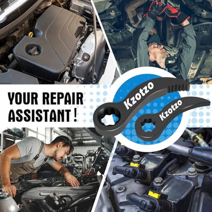 pry bar wrench adapter，Half Shaft Removal Car Repairing Tools ，Half Shaft Removal Tool ，2025 Upgraded version1/2"pry bar wrench adaptor head，high quality Crowbar Adapter