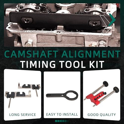 Camshaft Alignment Timing Tool kit fits for BMW M3 M5 M6 N63 S63 S63B44O0 S63b44T0 Engine,Camshaft Tension Locking Alignment Tool,OE #2249163, 118570, 119190, 2249144, 2249159