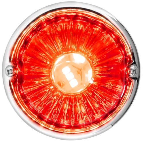 GG Grand General 92442 Stainless Steel Red Watermelon+ Glass Lens Kit for #1156, Bulb not Included - color: 1156 Bulb Base, style: Red