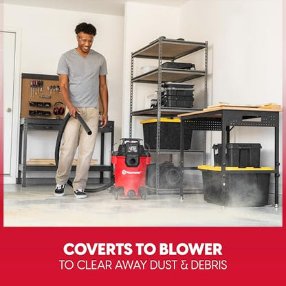 Vacmaster 8-Gallon 3.5 Peak HP Wet/Dry Shop Vacuum- VCM811PF 1101 - size: 8-Gallon