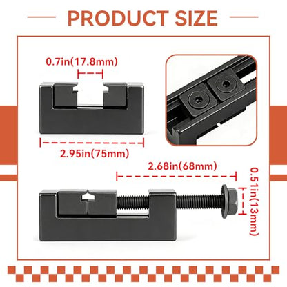 CV Boot Clamp Plier with 20Pcs Stainless Steel Single Ear Hose Clamp, Drive Shaft CV Axle Boot Clamp Removal and Installation Tool for Most Cars