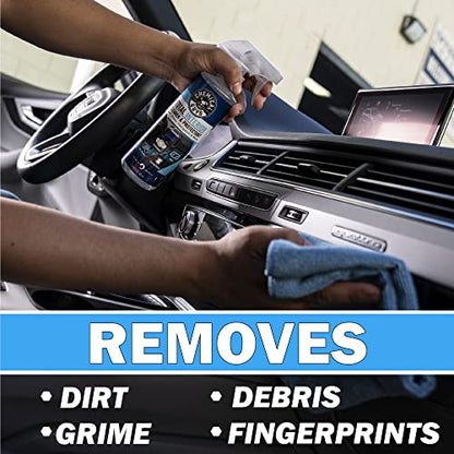Chemical Guys, 9-Piece Leather Cleaner, Conditioner & Total Interior Kit | Conditioner and cleaner for cars, furniture, office seating, and luxury vehicle owners, safe on natural, synthetic, and faux