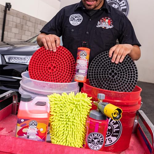 Chemical Guys CWS21516 Sticky Snowball Ultra Snow Foam Car Wash Soap (Works with Foam Cannons or Bucket Washes) Safe for Cars, Trucks, Motorcycles, RVs & More 16 fl oz, Cherry Scent - size: 16 Fl Oz (Pack of 1)