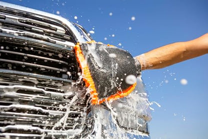 Car & RV Wash Brush Kit with 48-144״ Long Extendable Handle | Car, Truck Washing Kit with Microfiber Car Mop, Soft Washing Brush, Window Squeegee, Mitt, The Ultimate RV-Wash Cleaning Kit