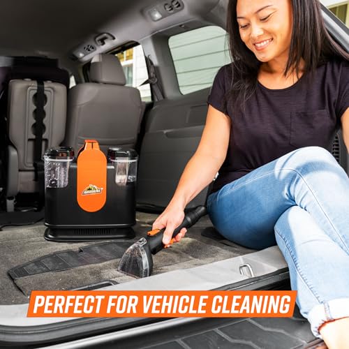 Armor All SCC301 0901 Upholstery & Carpet Cleaner, Car and Auto Detailer with Tools for Pets, Area Rugs and Couches - size: 54 Oz AC