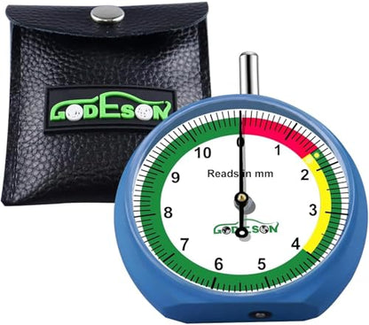 GODESON 88703 Dial Tire Tread Depth Gauge in MM,Professional for Motorcycle, Car,Truck and Bus - size: 1 Pack, style: MM