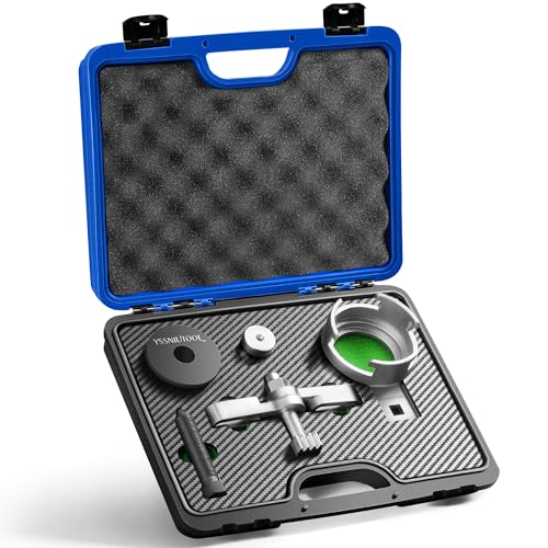 Crankshaft Holding/Removal Puller Tool kit Compatible with Vauxhall Opel Karl Viva Chevrolet 1.0 1.4 1.5 2.0T Buick Cadillac Engine,Flywheel Fixed Timing Tool