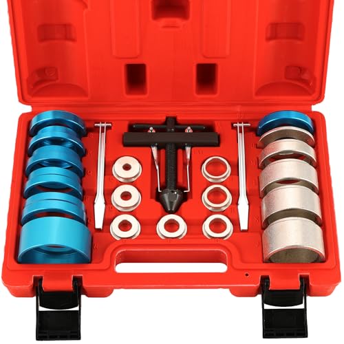 Crank Bearing Camshaft Seal Remover and Installer Set | 22PCS Crankshaft Camshaft Oil Seal Removal Installation Puller Tool Kit, Crankshaft Bearing Tool for Automotive Engine Repair