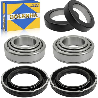 2 PCS Axle Bearing & Seal Kit for Jeep J10 CJ6 CJ5 Wrangler JK, for Nissan Xterra,1971-2018
