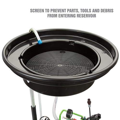 OEMTOOLS 21 Gallon Oil Drain Vacuum and Extractor, Automotive Oil Container - style: 21 Gallon Oil Drain W/ Vacuum and Extractor